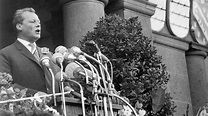 Willy Brandt zum Bau der Berliner Mauer | NDR.de - Geschichte - Chronologie