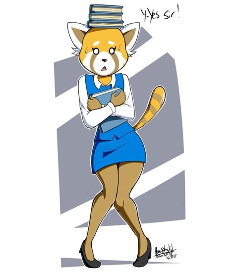 Aggretsuko Retsuko By Howsplendid Furry Girls Yiff Furry Cartoon