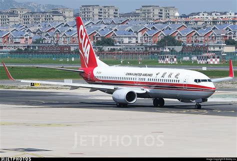 B 20a1 Boeing 737 89p China United Airlines Bobby Liu Jetphotos