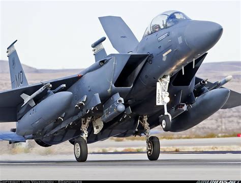 Military Aircraft — Us Air Force F 15e Strike Eagle Of The 366th