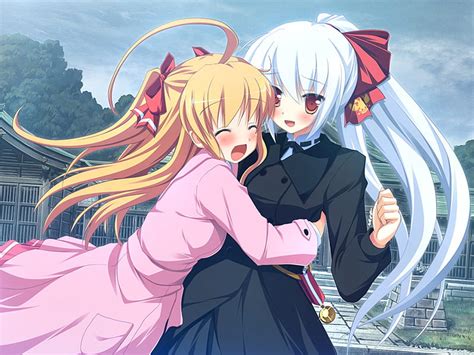 Osananajimi Wa Daitouryou Game Cg Blush Blonde Hair Nimura Yuushi