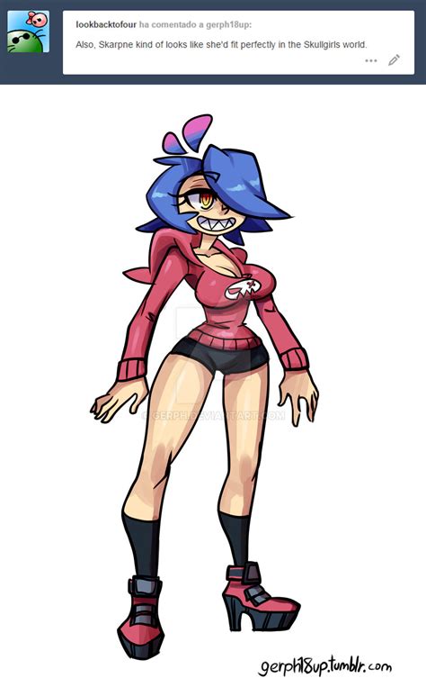 Skarpne Skullgirl By Gerph On Deviantart