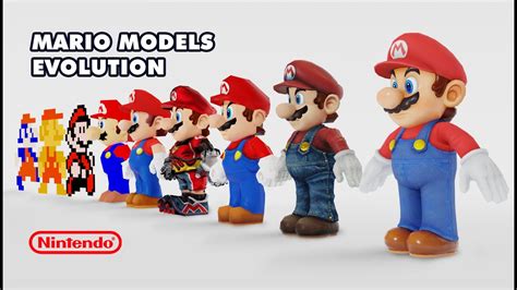 Mario Models Evolution D And Sprites Youtube