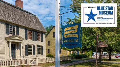 Webb Deane Stevens Museum Joins Nationwide 2023 Blue Star Museums