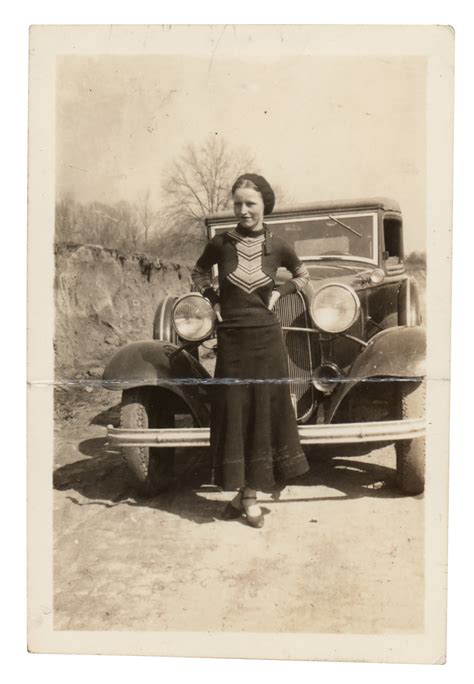 Bonnie Parker Original Candid Photograph Rr Auction