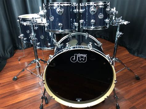 Dw Drums Performance Series Maple 5pc Chrome Shadow Dales Drum Shop 2023
