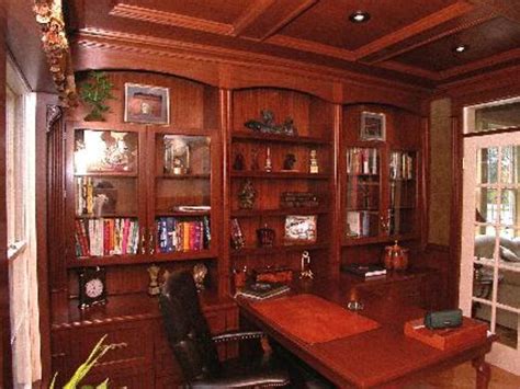 Home Improvement Paneling Millwork I Love A Mahogany Library Hubpages