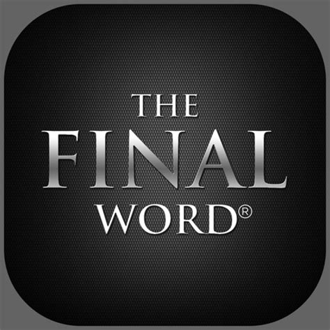 The Final Word By The Final Word Llc