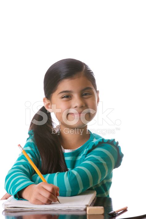 Third Grader Portrait Girl Stock Photo Royalty Free Freeimages
