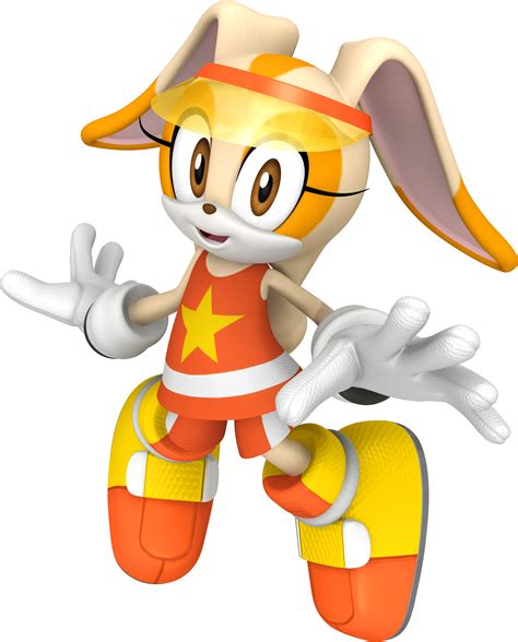 Cream The Rabbit Sonic Modern Sporty Figure Game Sonic Free Riders