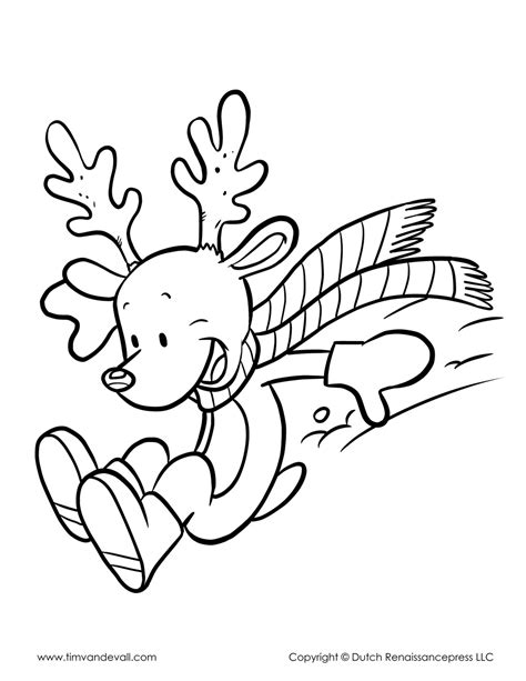 ✓ free for commercial use ✓ high quality images. Reindeer-Coloring-Page - Tim's Printables