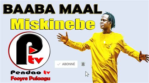 Baaba Maal Miskinebe Audio Officiel Youtube