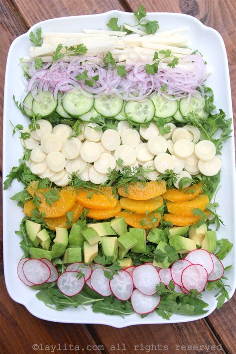 latin chopped salad with hearts of palm jicama and avocado laylita s recipes