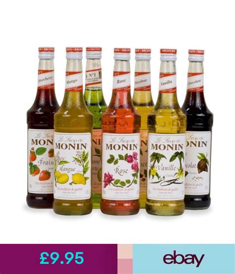 Coffee Soda Syrups Monin Coffee Syrups Litre Bottles As Used By