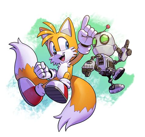Tails And Clank Sonic And 1 More Drawn By Evan Stanley Danbooru