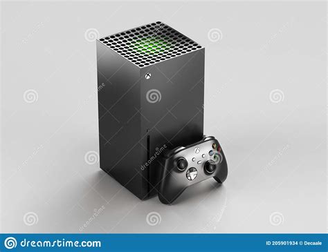 Italy 27 December 2020 New Video Game Consoles Black Xbox Series X