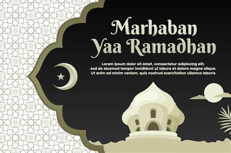 Premium Vector Ramadhan Kareem Banner Template