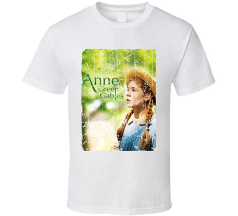 Anne Of Green Gables Movie Poster Retro Aged Look T Shirt
