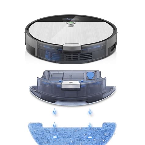 V8s Robotic Vacuum 2 In 1 Dry Wet Mop Working City Touch Of Modern