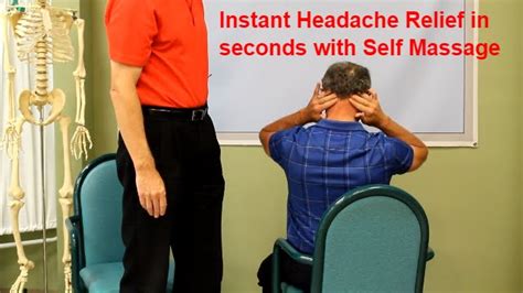 Physical Education Instant Headache Relief In Seconds With Self Massage Do It Yourself