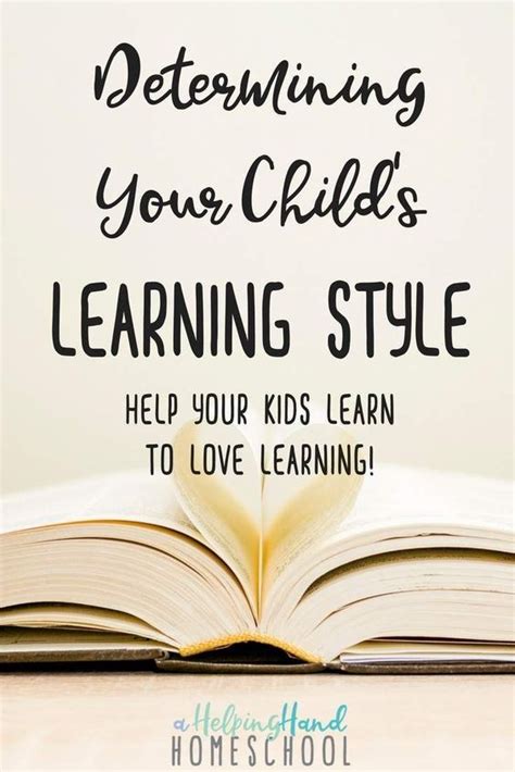 How To Work With Your Child S Learning Style Artofit