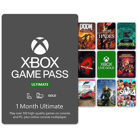 Xbox Game Pass Ultimate 1 Month Membership T Card Code Only