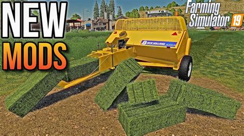 Small Square Baler New Mods And Updates For Fs19