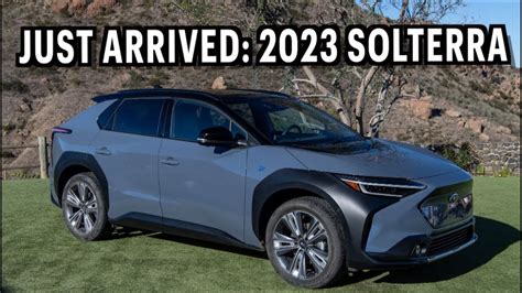 Just Arrived Subarus First Ever All Electric Suv 2023 Subaru