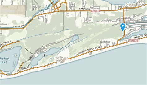 Map Of Gulf State Park Campground