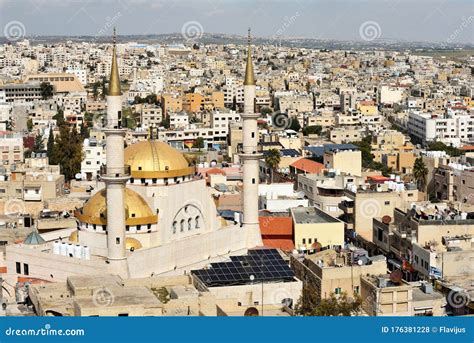 Panorama Of Madaba City Jordan Editorial Stock Photo Image Of City