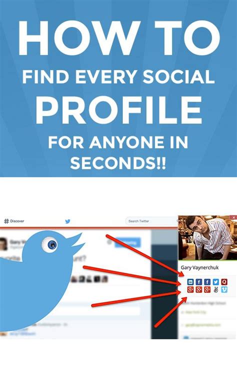 A Twitter Ad With The Words How To Find Every Social Profile For Anyone