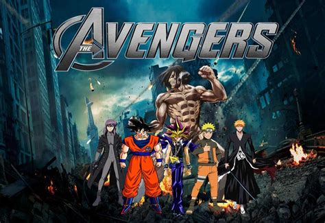 Anime Avengers By 2006slick On Deviantart