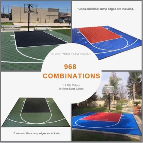 Backyard Basketball Court Flooring Modutile Outdoor Sport Tiles