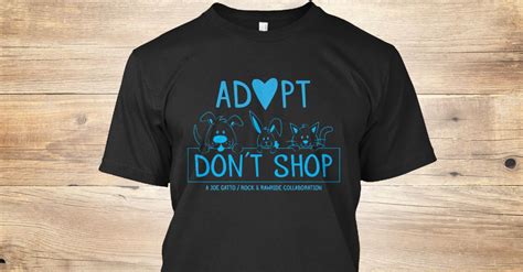 Adopt Dont Shop With Joe Gatto Products Teespring Shopping Mens