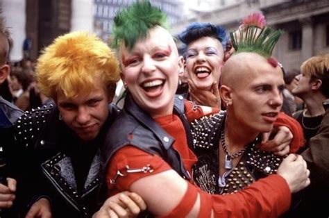 Punks In London 1983 Roldschoolcool