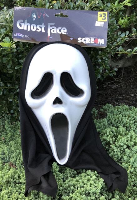 Halloween Scream 4 Ghost Face Costume Fun World Halloween Full Mask