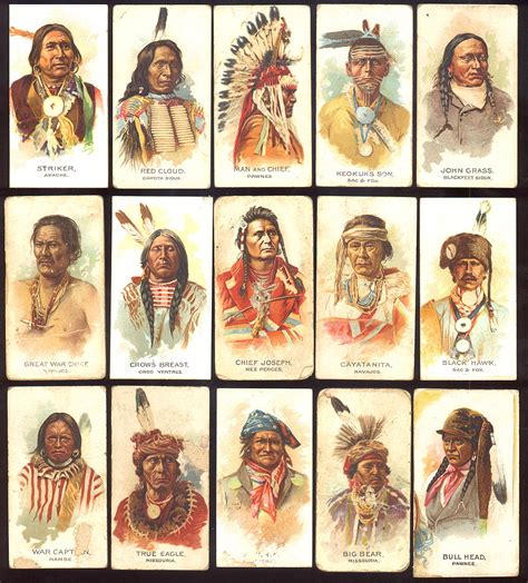 N2 American Indian Chiefs Buy Non Sports Cards Buy Vintage Non