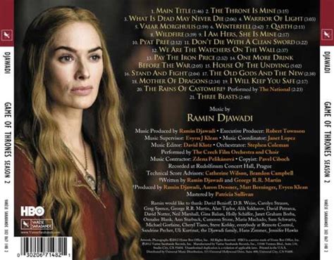 The Wertzone The National Contribute To Game Of Thrones Soundtrack