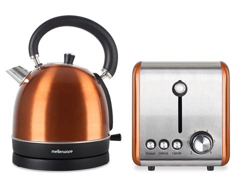 Black And Copper Kettle And Toaster Set | All About Image HD