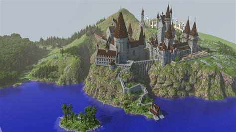 Minecraft Hogwarts Castle Map