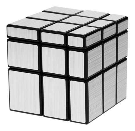 Cubo Rubik Shengshou Mirror 3x3 Plateado Magic Cube J1027 17900 En
