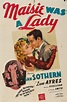 Maisie Was a Lady (1941) Stars: Ann Sothern, Lew Ayres, Maureen O ...