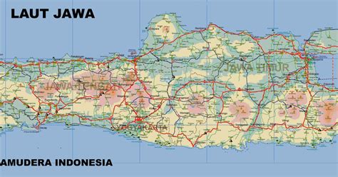 Tabel 34 provinsi di indonesia dan ibukota lengkap dengan peta | sejarah negara com. Peta Pulau Jawa Lengkap dengan keterangannya - Sejarah ...