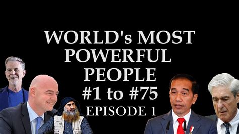 World S Most Powerful People As Listed By Forbes Magazine Episode