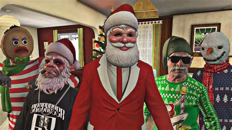 Grand Theft Christmas Gta 5 🎄🎁 Youtube