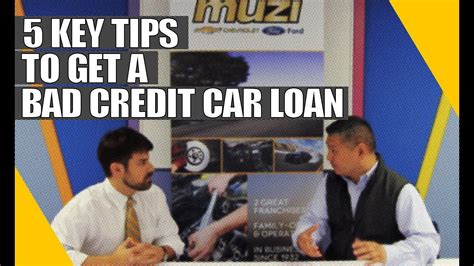 5 Key Tips To Get A Bad Credit Car Loan Muzi Minute Episode 6 Youtube