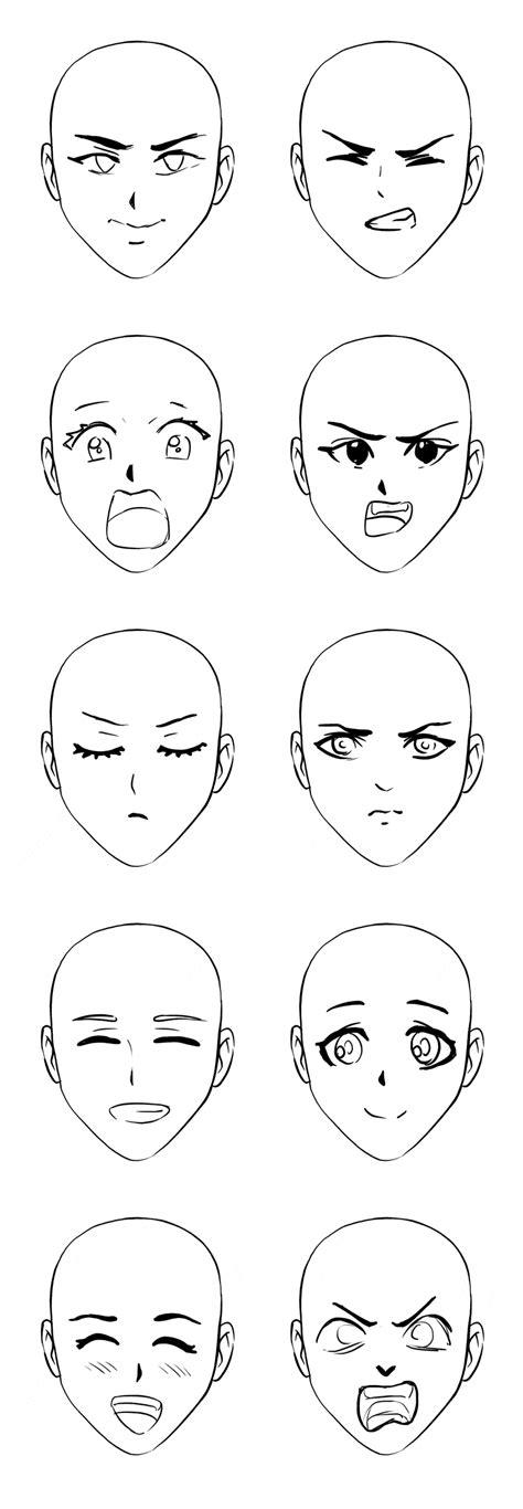 How To Draw Anime Expressions Keys To Conveying Emotion In Drawing