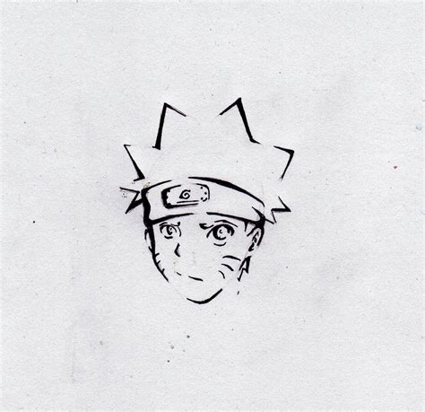 Naruto Stencil By Soul Malfunction On Deviantart
