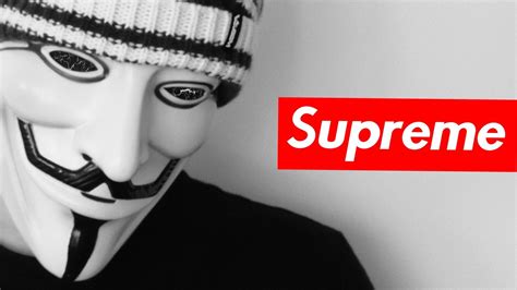 Anonymous Supreme Dark Watch Wallpaper 27580