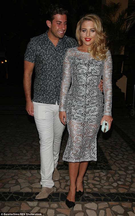 Towie Lovebirds Lydia Bright And James Argent On Marbella Date Night Daily Mail Online